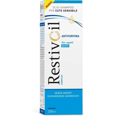 Perrigo Italia Srl Restivoil Complex - Szampon przeciwłupieżowy do Suchych Włosów - 250ml Perrigo Italia Srl Restivoil Complex - Szampon przeciwłupieżowy do Suchych Włosów - 250ml