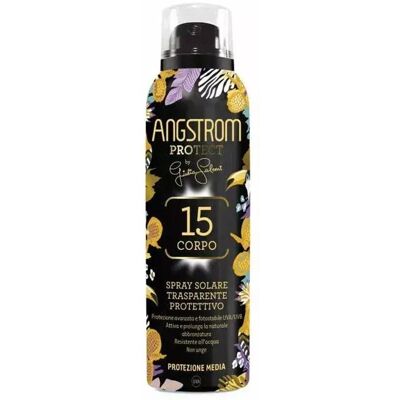 Perrigo Angstrom SPF15 Spray Solare Trasparente - Protezione Perrigo Angstrom SPF15 Spray Solare Trasparente - Protezione