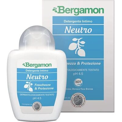 Polifarma Benessere Srl Bergamon Nettoyant Intime Neutre - 200ml Polifarma Benessere Srl Bergamon Nettoyant Intime Neutre - 200ml