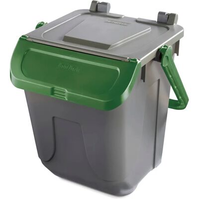 Mobil Plastic Ecology Abfalleimer - 25L, Grau & Grün Mobil Plastic Ecology Abfalleimer - 25L, Grau & Grün