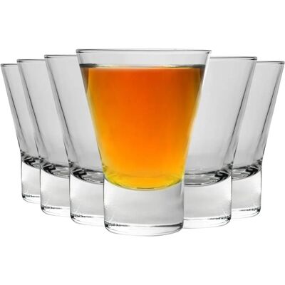 Bormioli Rocco Ypsilon Tumbler Glasses Set - 150ml - Pack of 6 Transparent Bormioli Rocco Ypsilon Tumbler Glasses Set - 150ml - Pack of 6 Transparent