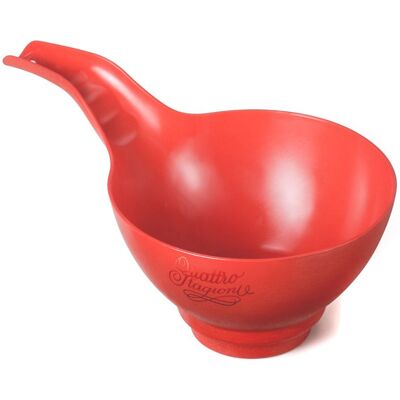 Bormioli Rocco Küchen-Trichter - Breite Öffnung 14cm, Rot Bormioli Rocco Küchen-Trichter - Breite Öffnung 14cm, Rot