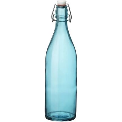 Bormioli Rocco Limonadenglas - 1L Blau Flasche Bormioli Rocco Limonadenglas - 1L Blau Flasche