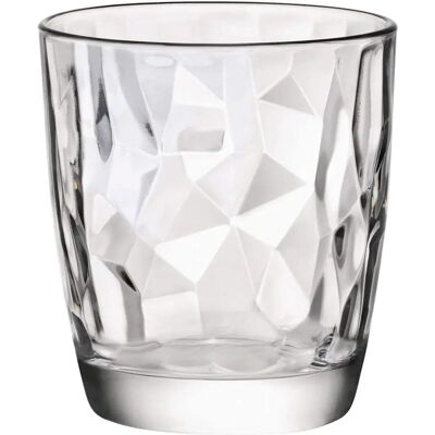 Verre Transparent Bormioli Rocco Diamond 300 ml - Verre - Publicité Verre Transparent Bormioli Rocco Diamond 300 ml - Verre - Publicité