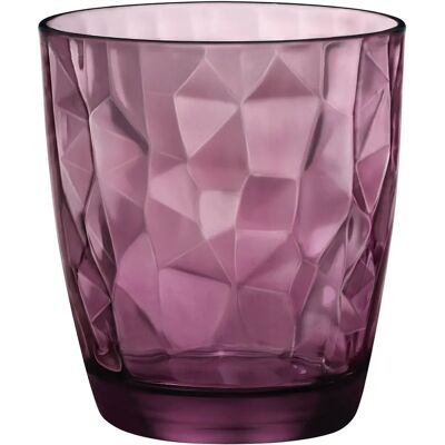 Verre Violet Diamant Bormioli Rocco - Verre Verre Violet Diamant Bormioli Rocco - Verre