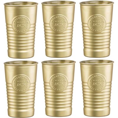 Bormioli Rocco - Highball Tumblers 325ml - Gold Bormioli Rocco - Highball Tumblers 325ml - Gold