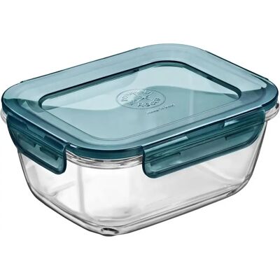 Bormioli Rocco Evolution Ruoka- ja säilytyspakkaus - 1000 ml, Lasia, Suorakaiteen muotoinen Bormioli Rocco Evolution Ruoka- ja säilytyspakkaus - 1000 ml, Lasia, Suorakaiteen muotoinen
