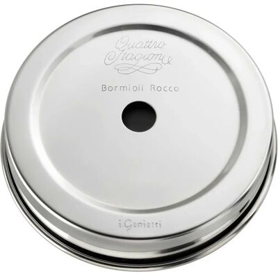 Bormioli Rocco Coperchio Quattro Stagioni - Multiuso, 7.4x1.5cm, Argento Bormioli Rocco Coperchio Quattro Stagioni - Multiuso, 7.4x1.5cm, Argento