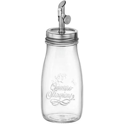 Vaso olio Genietti in vetro resistente - 400ml Bormioli Rocco Vaso olio Genietti in vetro resistente - 400ml Bormioli Rocco