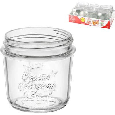 Bormioli Rocco - 8004360086607 - 20cl - Trasparente - Barattolo di vetro Bormioli Rocco - 8004360086607 - 20cl - Trasparente - Barattolo di vetro