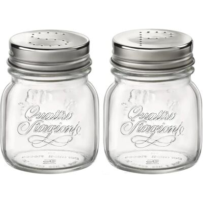 Salt- och pepparset Bormioli Rocco - Transparent - 150 ml Salt- och pepparset Bormioli Rocco - Transparent - 150 ml