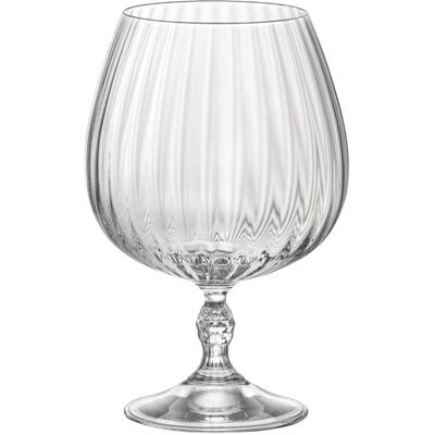 Verres à Cognac Bormioli Rocco - Lot de 6 - Style vintage - Publicité Verres à Cognac Bormioli Rocco - Lot de 6 - Style vintage - Publicité