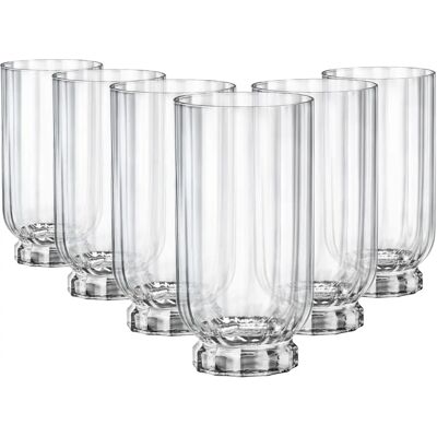 Bormioli Rocco Florian Hochglas Trinkbecher Set - Hochglas Bormioli Rocco Florian Hochglas Trinkbecher Set - Hochglas
