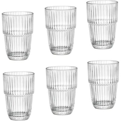 Bormioli Rocco Hohe Gläser Set mit 6 - Tumblers Bormioli Rocco Hohe Gläser Set mit 6 - Tumblers