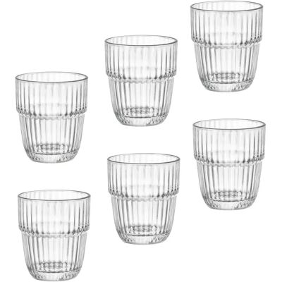 Bormioli Rocco 210ml Stapelbarer Glasbecher - Tumbler Bormioli Rocco 210ml Stapelbarer Glasbecher - Tumbler