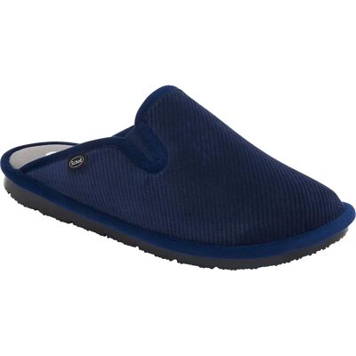 Scholl Boris Scarpe Velluto Blu Navy - Scarpe Scholl Boris Scarpe Velluto Blu Navy - Scarpe
