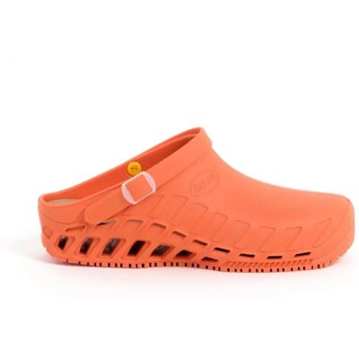 Scholl Evo Naranja Zuecos - Calzado profesional médico Scholl Evo Naranja Zuecos - Calzado profesional médico