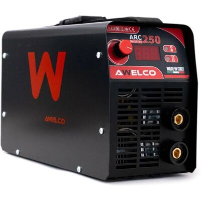 Saldatrice Arc 250 Awelco - Inverter Professionnel avec Écran Numérique - Publicité Saldatrice Arc 250 Awelco - Inverter Professionnel avec Écran Numérique - Publicité