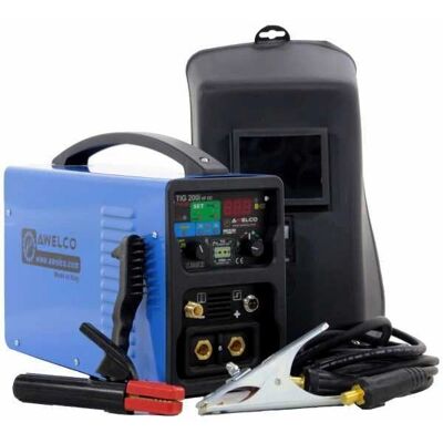 Awelco TIG 200i HF Pulse - TIG DC - MMA - 200A - 230V - Valise et kit - Publicité Awelco TIG 200i HF Pulse - TIG DC - MMA - 200A - 230V - Valise et kit - Publicité