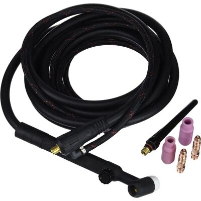 Stanley TIG Torch Set - Precise Welding Kit - 4M Hose - 10/25 Connectors Stanley TIG Torch Set - Precise Welding Kit - 4M Hose - 10/25 Connectors