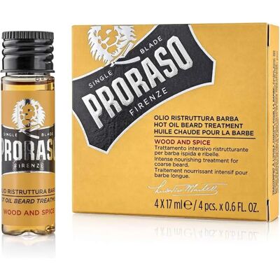 Proraso Gorący Olej Do Brody (4x17ml) Proraso Gorący Olej Do Brody (4x17ml)
