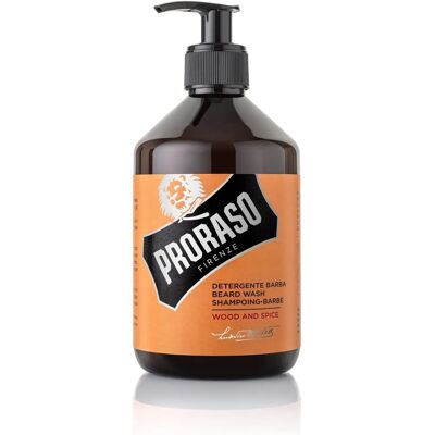 Proraso Beard Wash Wood and Spice (500ml) Proraso Beard Wash Wood and Spice (500ml)