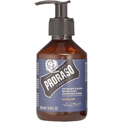 Proraso Shampooing Barbe Azur Lime (200ml) - Publicité Proraso Shampooing Barbe Azur Lime (200ml) - Publicité