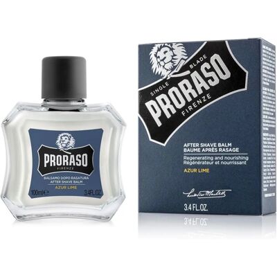 Proraso Azur Lime Fuktighetsgivende aftershave-balm - Etterbarberingsbalsam Proraso Azur Lime Fuktighetsgivende aftershave-balm - Etterbarberingsbalsam