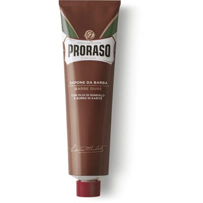 Sapone da Barba Rosso Proraso - Barbe Dure - 150ml Sapone da Barba Rosso Proraso - Barbe Dure - 150ml