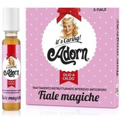 Adorn Hot Oil - Nourishing Hair Oil - 5 Fiale Monodose 20 ml Adorn Hot Oil - Nourishing Hair Oil - 5 Fiale Monodose 20 ml