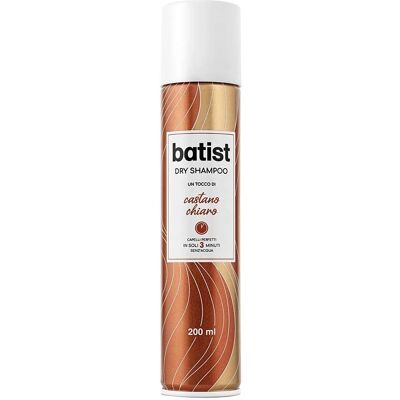 Shampoo Secco Batist Castano Chiaro - Shampoo a Secco per Capelli Colorati Shampoo Secco Batist Castano Chiaro - Shampoo a Secco per Capelli Colorati