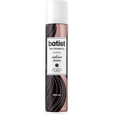 Shampoo a Secco Batist per Capelli Castano Scuro - 200ml Shampoo a Secco Batist per Capelli Castano Scuro - 200ml