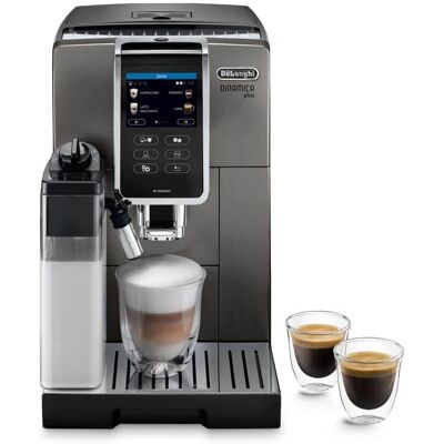 Delonghi De'Longhi ECAM372.95.TB Dinamica Plus - Titane - Publicité Delonghi De'Longhi ECAM372.95.TB Dinamica Plus - Titane - Publicité