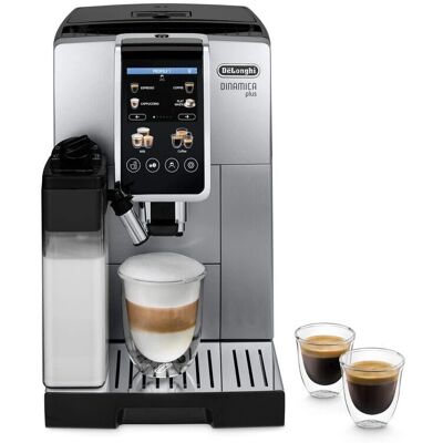 De'Longhi ECAM 380.85.SB - Negru Argintiu - Mașină de Cafea De'Longhi ECAM 380.85.SB - Negru Argintiu - Mașină de Cafea