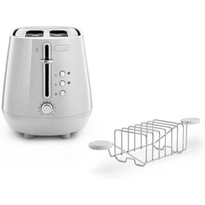 De'Longhi CTY2103.W - Blanc - Grille-pain - Publicité De'Longhi CTY2103.W - Blanc - Grille-pain - Publicité