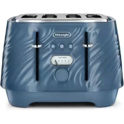 De'Longhi Ballerina Seta - Blue - Toaster De'Longhi Ballerina Seta - Blue - Toaster