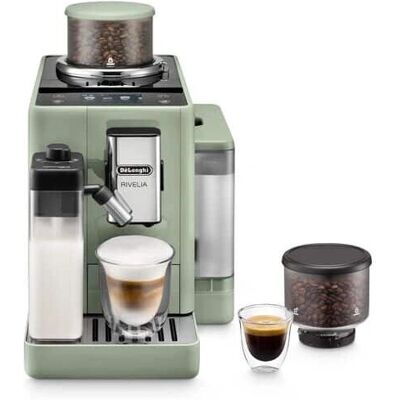 DeLonghi Rivelia - Grün - Vollautomatischer Espressomaschine DeLonghi Rivelia - Grün - Vollautomatischer Espressomaschine