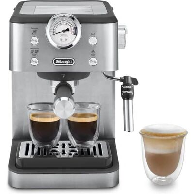 De’Longhi EM450.M - Acier inoxydable - Machine à espresso - Publicité De’Longhi EM450.M - Acier inoxydable - Machine à espresso - Publicité