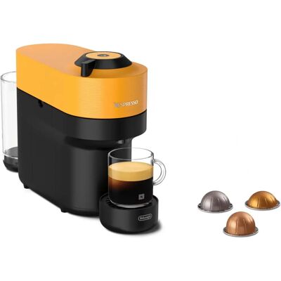 De'Longhi Vertuo Pop Coffee Pod Machine - Yellow De'Longhi Vertuo Pop Coffee Pod Machine - Yellow