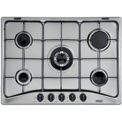De’Longhi YAF 57 ASV - Acciaio inossidabile - Piano cottura a gas De’Longhi YAF 57 ASV - Acciaio inossidabile - Piano cottura a gas