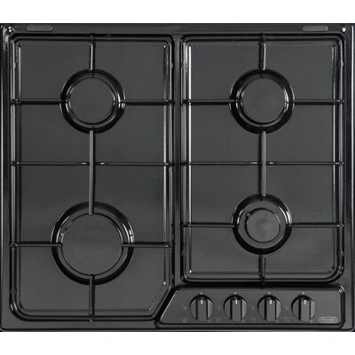 DeLonghi YNF 46 ASV - Nero - Piano cottura a gas DeLonghi YNF 46 ASV - Nero - Piano cottura a gas