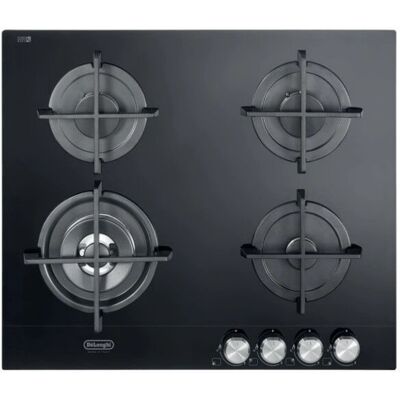 DeLonghi SLF 460 LN2 Linea Slim Glass Piano cottura a gas DeLonghi SLF 460 LN2 Linea Slim Glass Piano cottura a gas