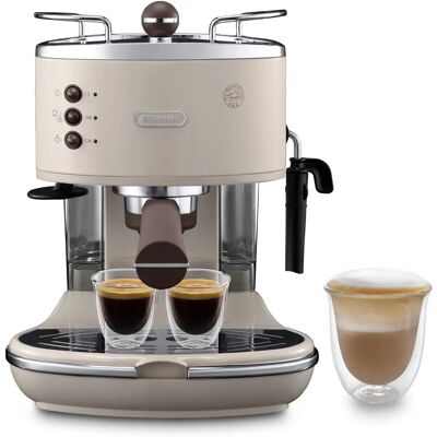 De'Longhi Icona Vintage - ECOV 311.BG - Creme - Espressomaschine De'Longhi Icona Vintage - ECOV 311.BG - Creme - Espressomaschine