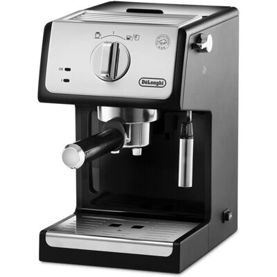 DeLonghi ECP33.21 - Noir/Argent - Machine à espresso - Publicité DeLonghi ECP33.21 - Noir/Argent - Machine à espresso - Publicité