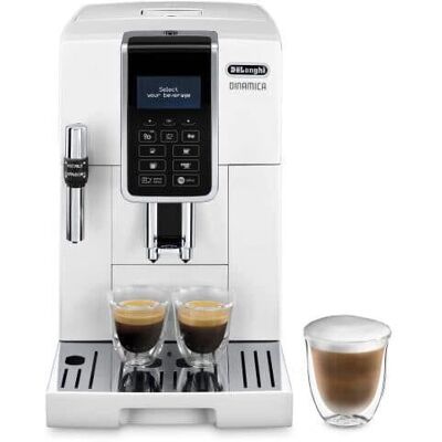 De'Longhi ECAM 350.35.W - Blanc - Machine à café Bean to Cup - Publicité De'Longhi ECAM 350.35.W - Blanc - Machine à café Bean to Cup - Publicité