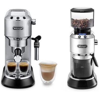 DeLonghi Dedica Style ECKG 6821.M - Argent - Publicité DeLonghi Dedica Style ECKG 6821.M - Argent - Publicité