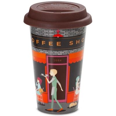 De’Longhi DLSC066 Dubbelväggig keramikkopp - 300 ml De’Longhi DLSC066 Dubbelväggig keramikkopp - 300 ml