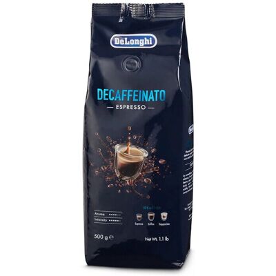 De’Longhi DLSC607 - Grãos de café - Torrefação média - Sabor encorpado - Sem cafeína De’Longhi DLSC607 - Grãos de café - Torrefação média - Sabor encorpado - Sem cafeína
