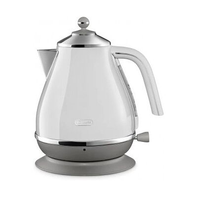 DeLonghi KBOC2001 Icona Capitals - Blanc - Bouilloire filtrante - Publicité DeLonghi KBOC2001 Icona Capitals - Blanc - Bouilloire filtrante - Publicité