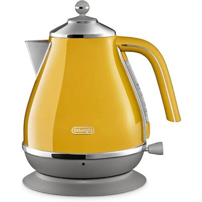 DeLonghi KBOC2001Y - Jaune - Bouilloire filtrante - Publicité DeLonghi KBOC2001Y - Jaune - Bouilloire filtrante - Publicité